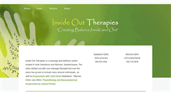 Desktop Screenshot of insideout-therapies.com